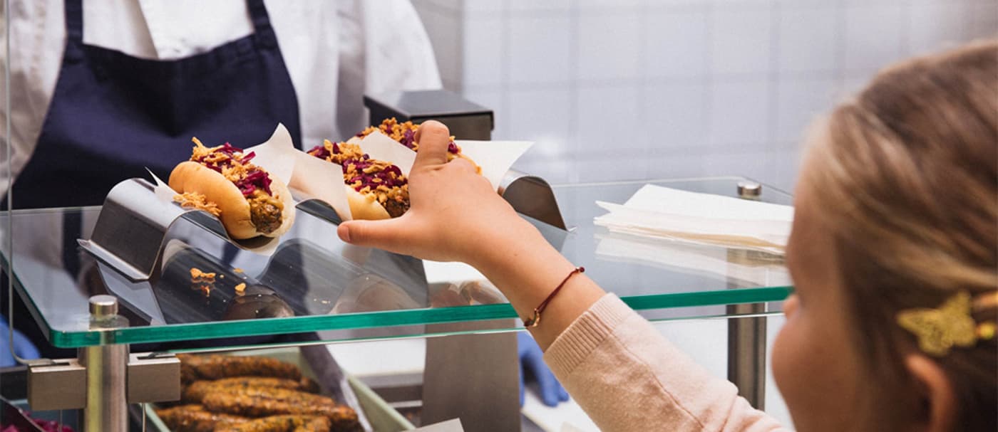 The veggie hot dog IKEA Global