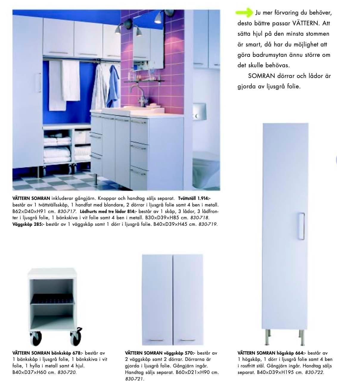 A page from the 2003 IKEA catalogue, featuring storage solutions.