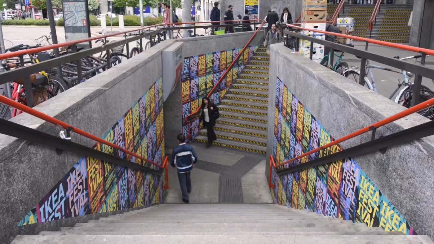 Video of IKEA exhibitions at the Milan Furniture Festival 2017