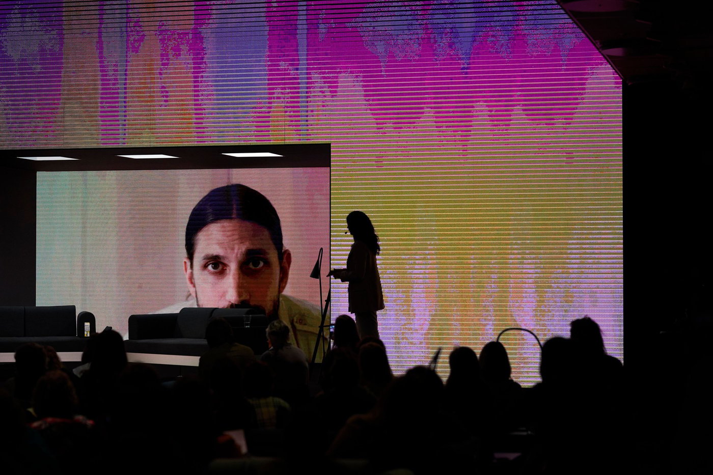 Presenters and guests on stage at Democratic Design Day 2017.
