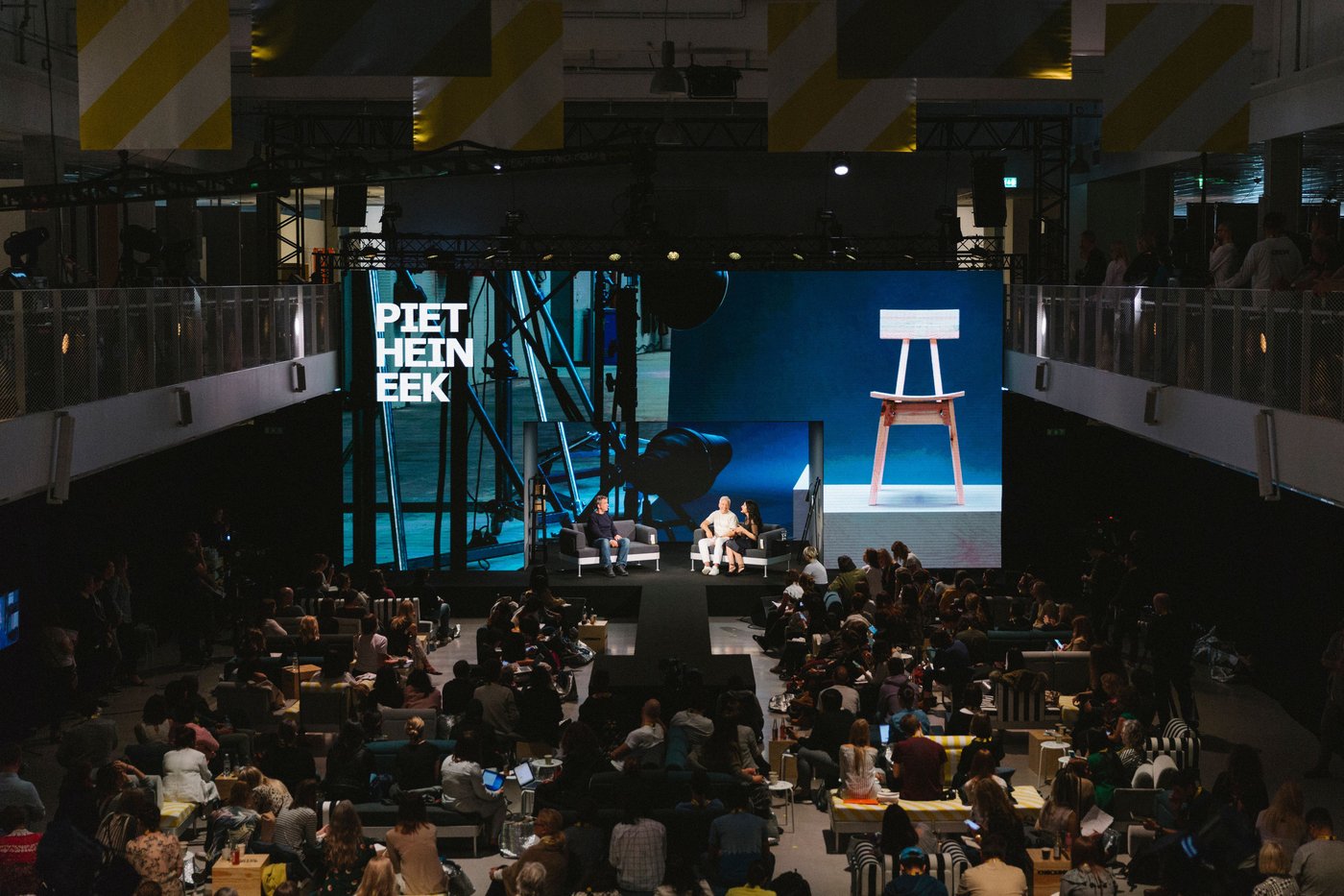 Presenters and guests on stage at Democratic Design Day 2017.