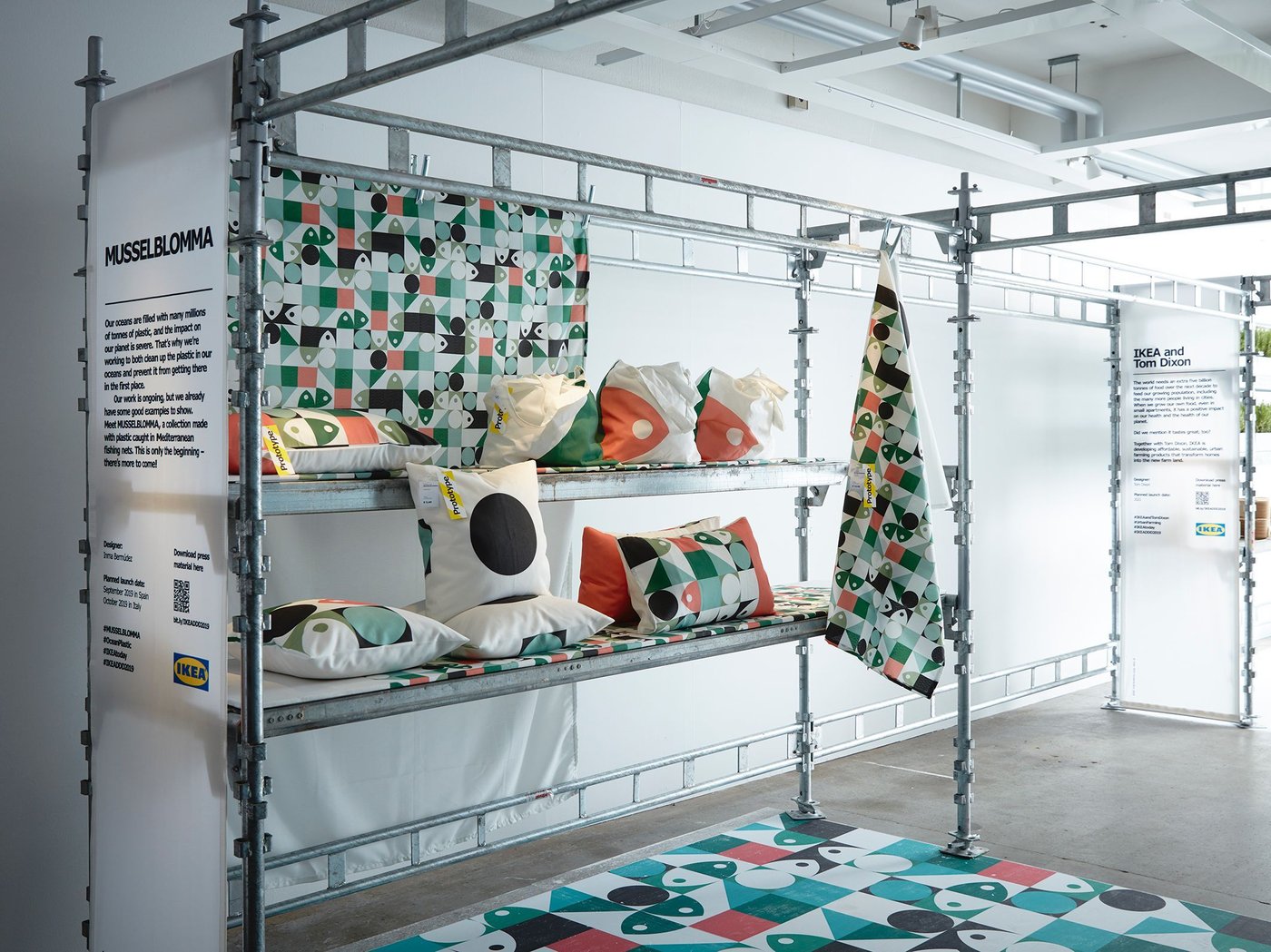 Exhibition of the MUSSELBLOMMA collection.