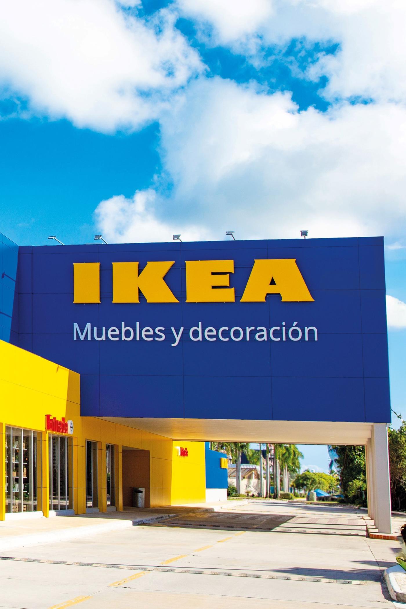 The exterior of the IKEA Bávaro store in the Dominican Republic.