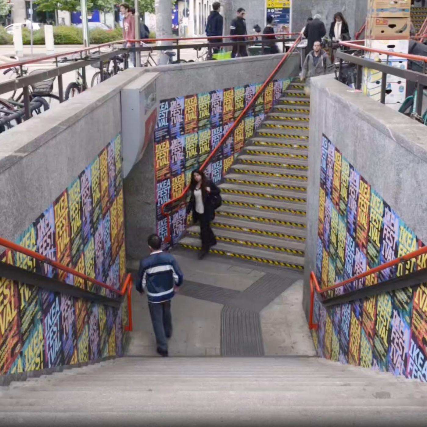 Video of IKEA exhibitions at the Milan Furniture Festival 2017