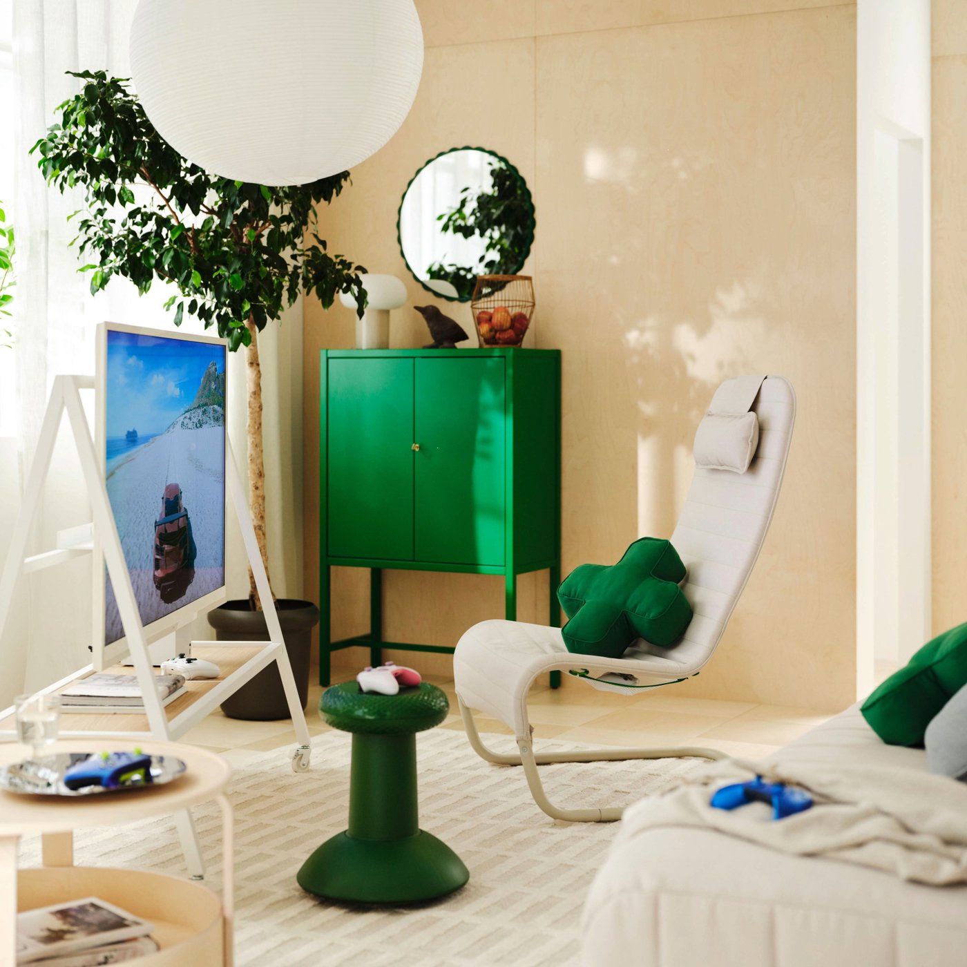 Photo: ikea.com IKEA Xbox Collection Features Giant Thumbstick Stool