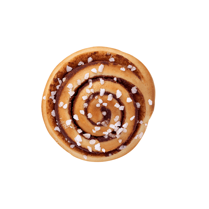 A cinnamon bun.