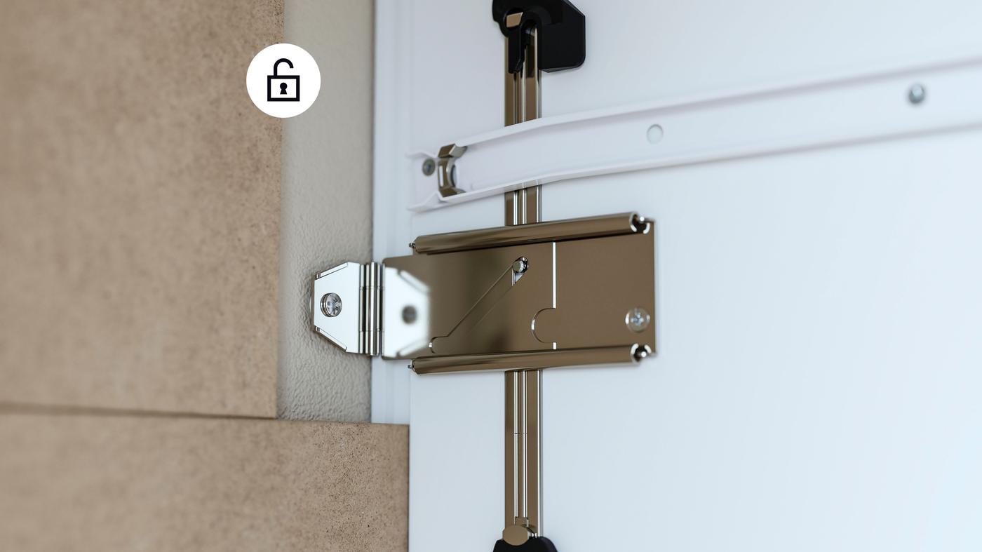 A detail picture showing Anchor﻿ ﻿&﻿ ﻿Unlock function.