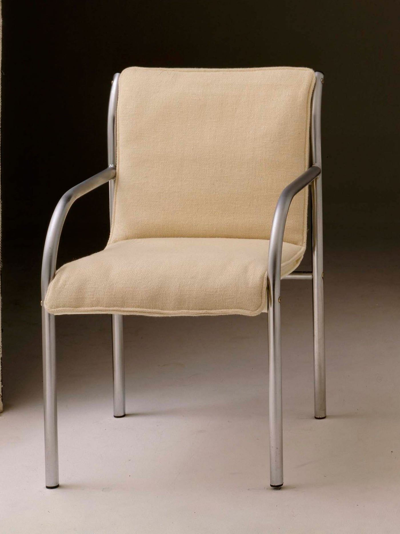 TVING/TORSBY chair with metal frame and fabric seat