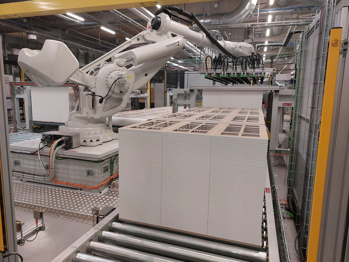 Machinery in the Product Development Centre in Älmhult.