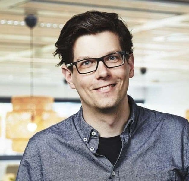 A smiling portrait of Andreas Ahrens, Head of Climate at Inter IKEA Group.