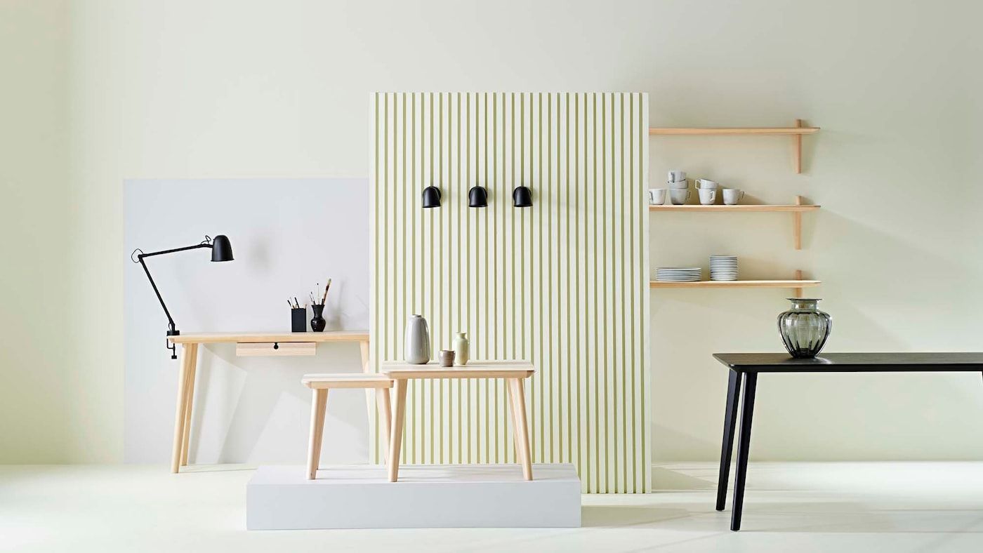 LISABO desk and table series, studio shot