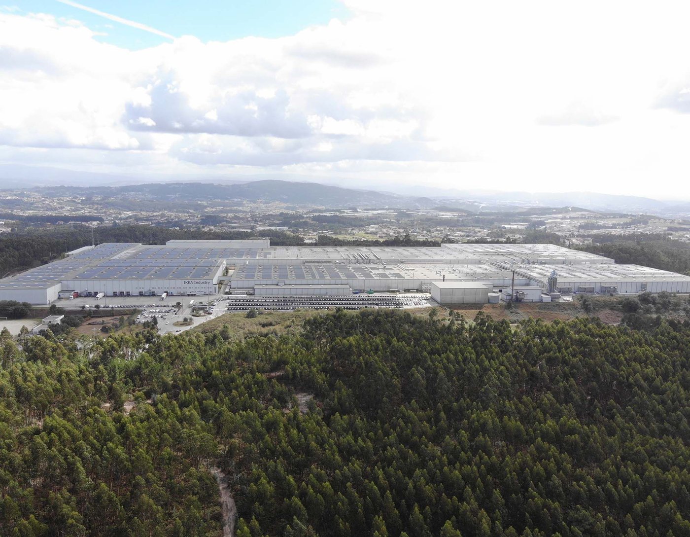 The IKEA Industry site in Paços de Ferreira.