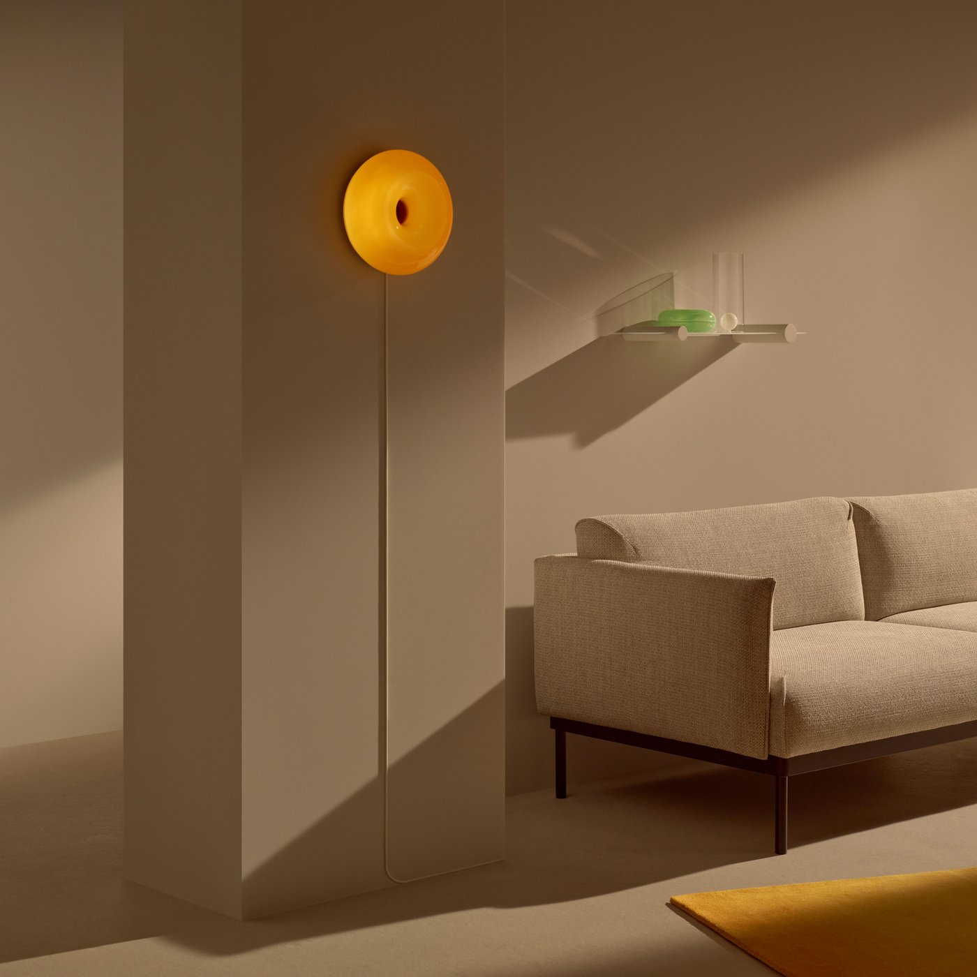 VARMBLIXT LED stolna/zidna lampa