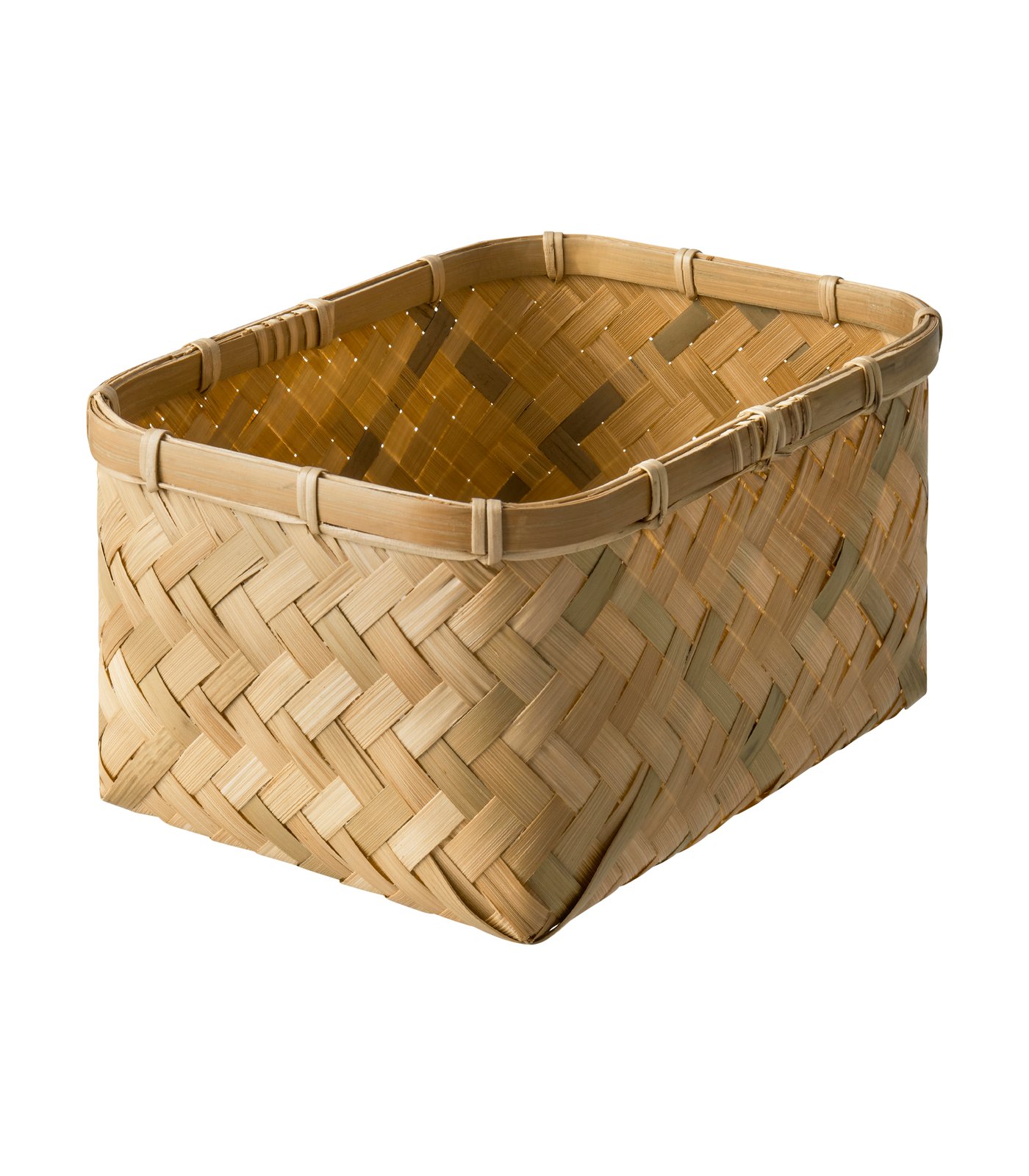 MJÖLKKANNA košara, bambus, 18x25x14 cm