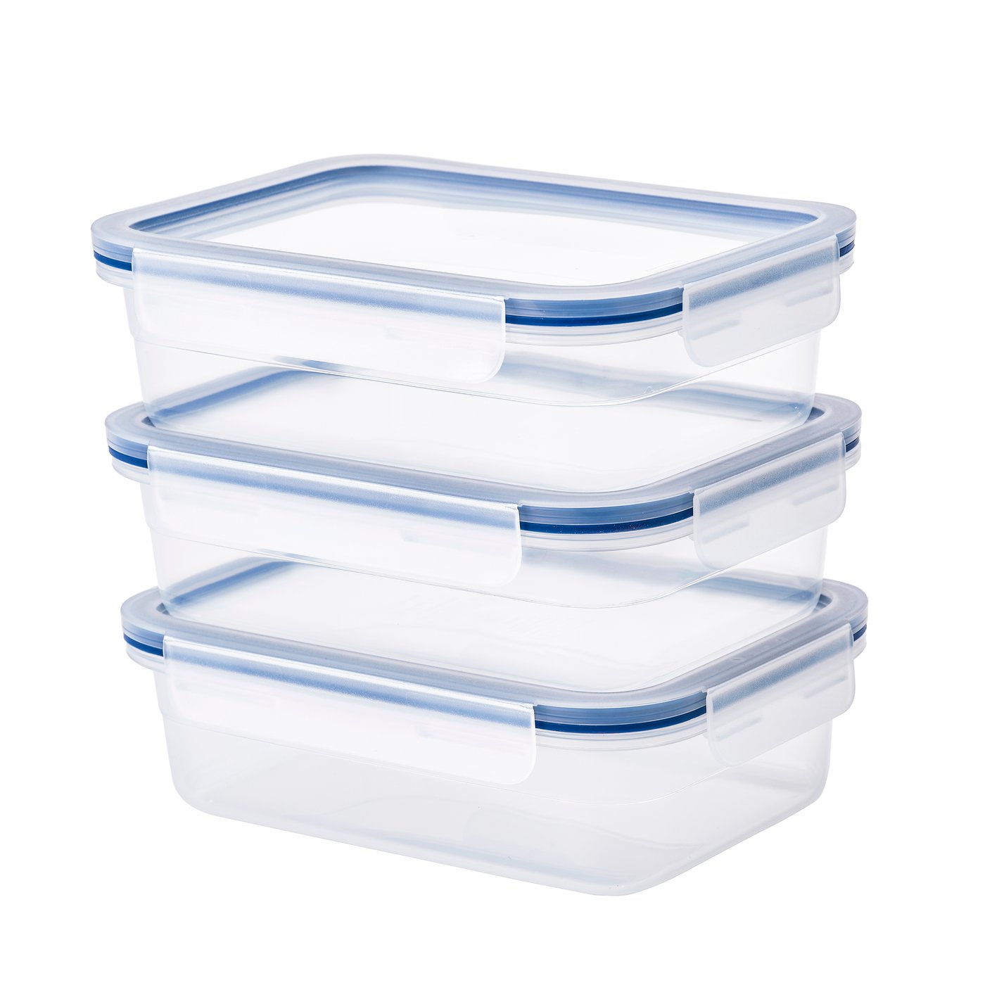IKEA 365+ posuda za hranu s poklopcem, pravokutno/plastika, 1.0 l