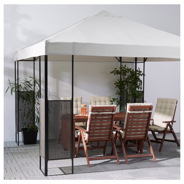 Ammero Vrtni Paviljon Tamnosmeđa Bez Ikea