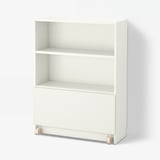 BILLY Ladica, bijela/s kotačićima, 80x28x43 cm