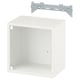 EKET Zidni element+1 staklena vrata, bijela, 35x25x35 cm