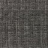 Teksturirana, tamno siva tkanina sa zamršenim uzorkom tkanja; čvrsta, izdržljiva konstrukcija.