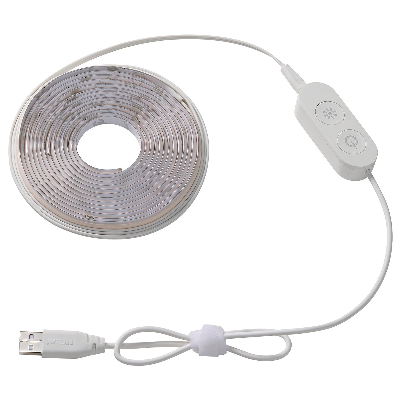 KABBLEKA LED rasvjetna traka s USB-om