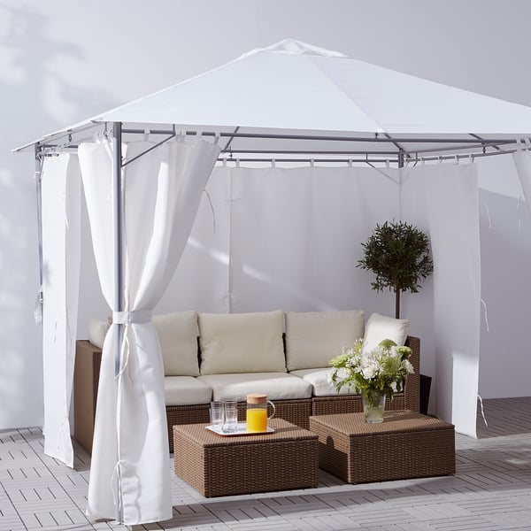 Karlso Vrtni Paviljon Bijela 300x300 Cm Ikea