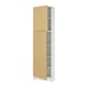 KNOXHULT Visoki element s vratima, efekt hrasta, 60x31x228 cm