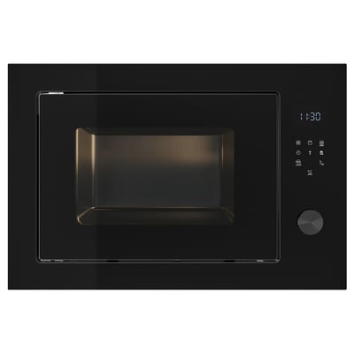 SPJUTBO Ugradbena mikrovalna pećnica, gril funkcija IKEA 500/crna