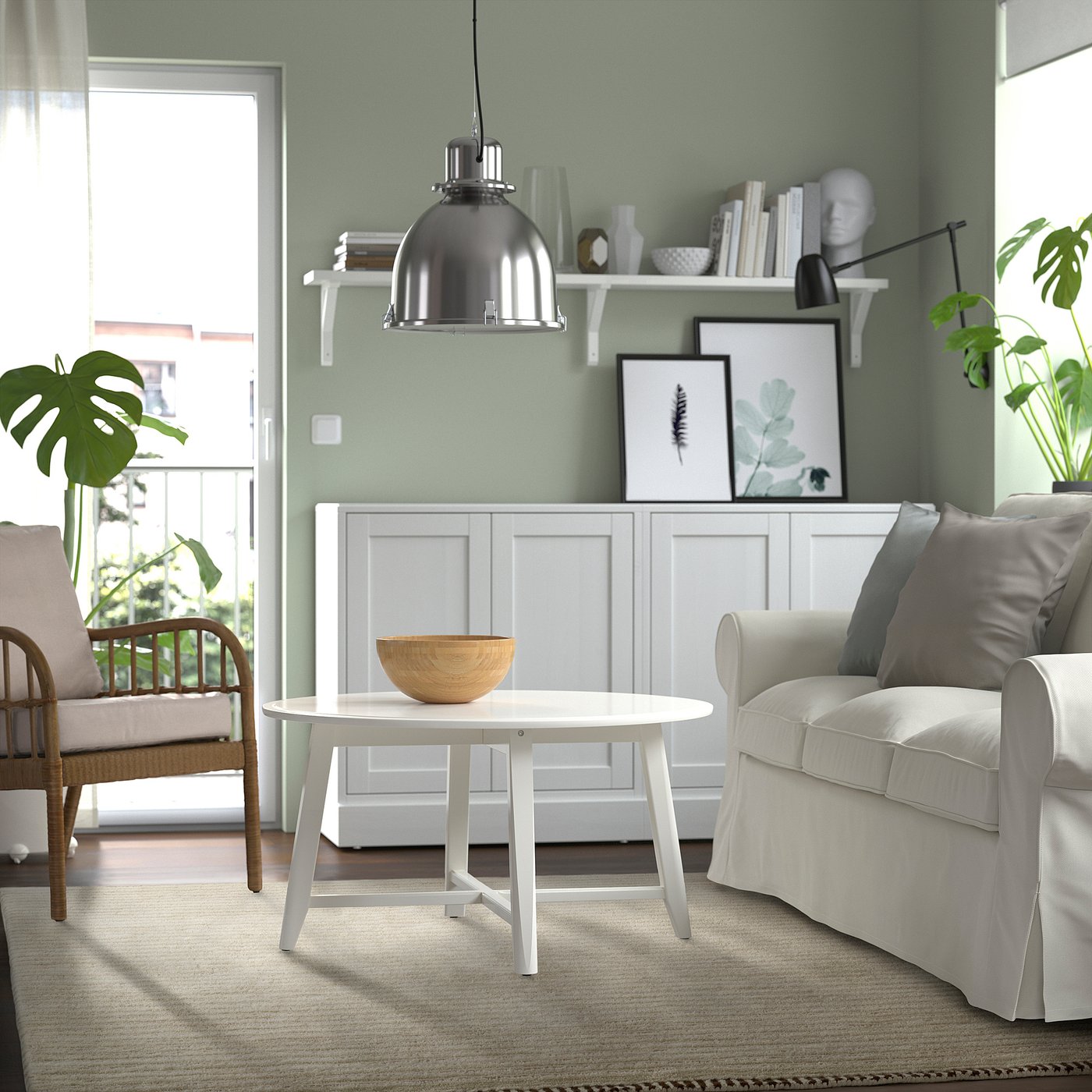 TÅGSPÅR tepih, visoki flor, bijela/bež, 170x240 cm