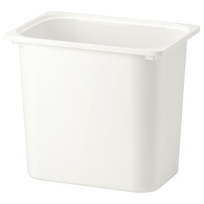 Ikea bijela plastična kutija za pohranu igračaka i sporta.