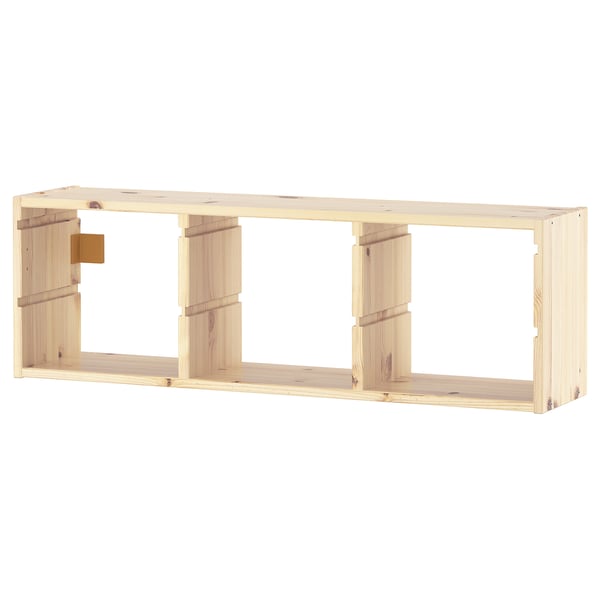 Ikea TROFAST drveni okvir za odlaganje svijetlog bora.