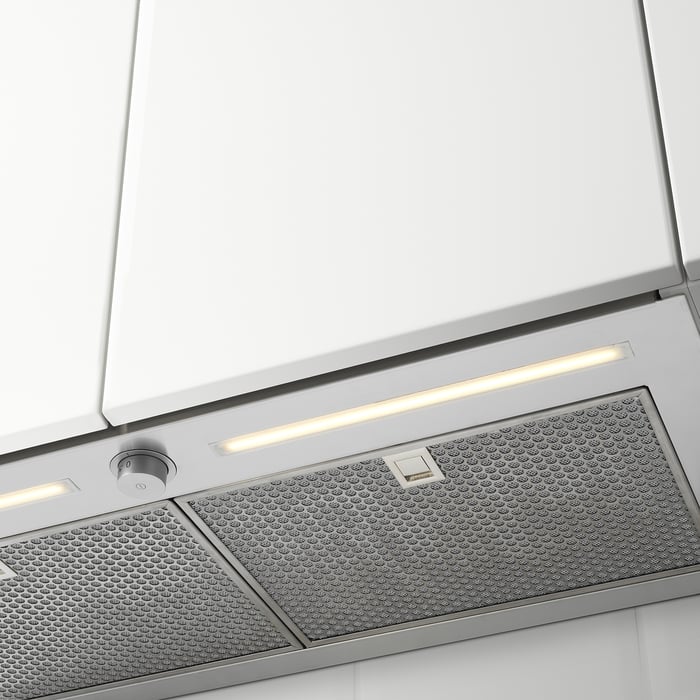 UNDERVERK ugradbena napa, nehrđajući čelik, 80 cm IKEA