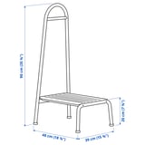 Illusztráció a termék méreteivel: BÄSINGEN.
