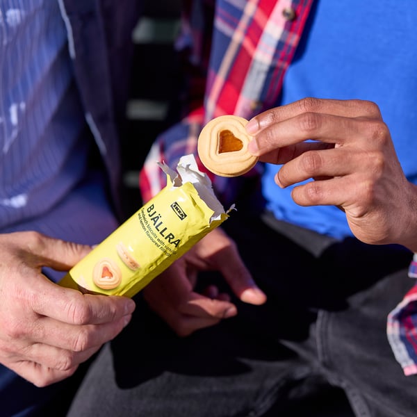 BJÄLLRA Keksz, citromos töltelékkel, 176 gr