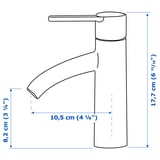 Illusztráció a termék méreteivel: DALSKÄR.
