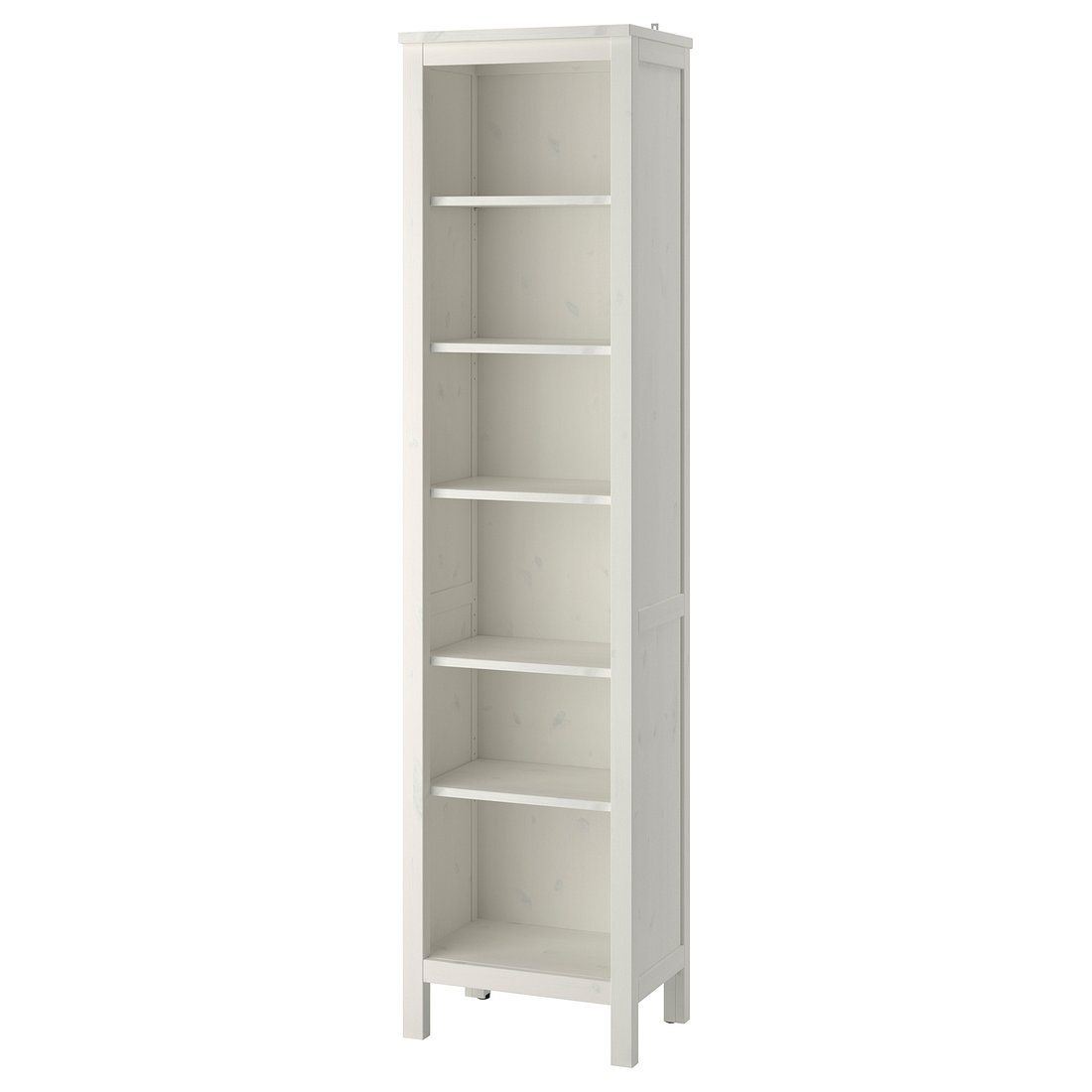 HEMNES Könyvespolc, fehérre pácolt, 49x197 cm IKEA