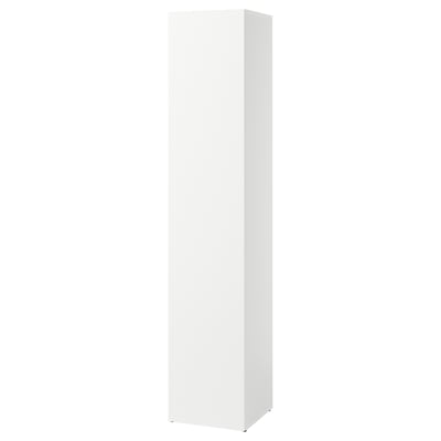 LASTARE tárolószekrény, fehér, minimalista kialakítás, kompakt, letisztult, modern.