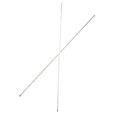 OBSERVATÖR fém polctartó, ezüst, keresztmerevítővel a stabilitás érdekében.