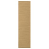 VOXTORP tölgy konyhai panel, karcsú, meleg, téglalap alakú, fólia bevonattal, forgácslemez maggal, oldalra rögzíthető.