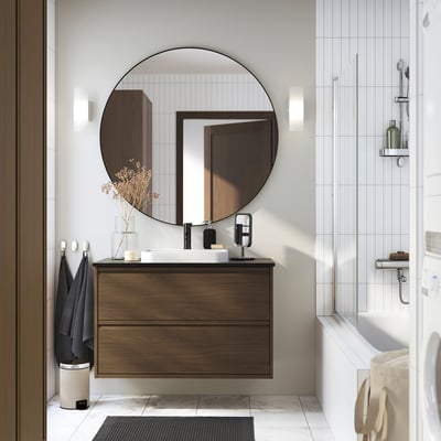 ÄNGSJÖN / BACKSJÖN Wash-stnd w drawers/wash-basin