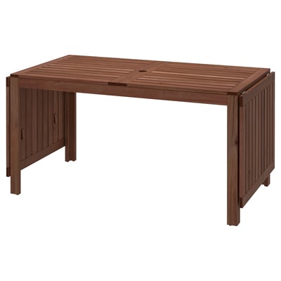 garden table wooden garden table outdoor table ikea ireland