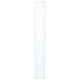 Option: ÅHEIM mirror door; rectangular, silver, reflective glass, aluminum frame, soft-close hinges.