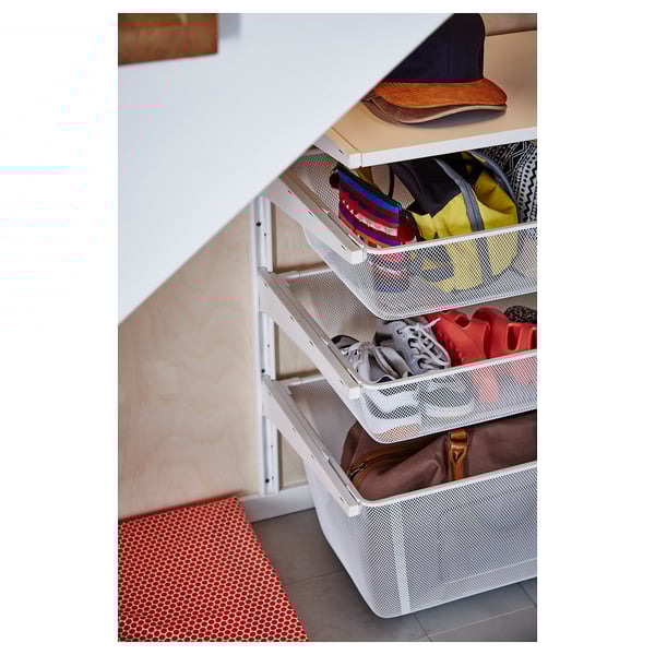 ALGOT Mesh basket, white, 38x60x29 cm IKEA Ireland