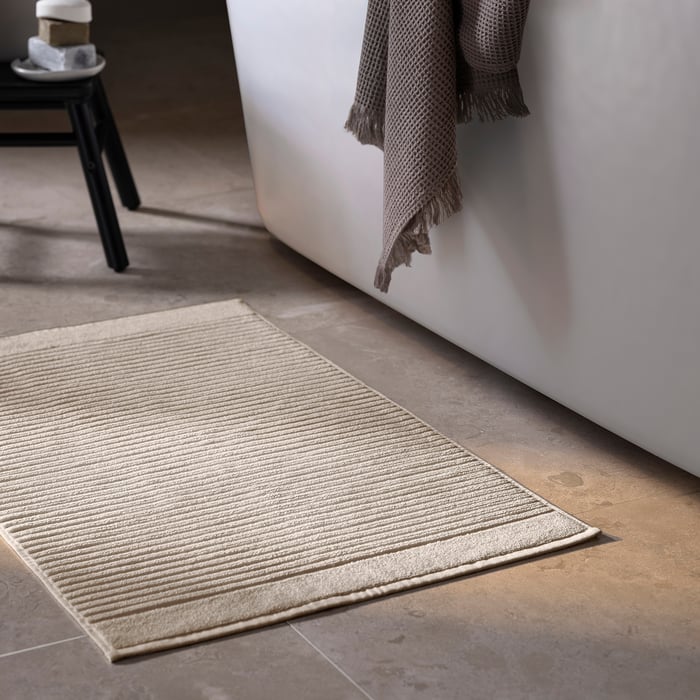 ALSTERN bath mat, beige, 50x80 cm IKEA Ireland