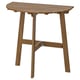ASKHOLMEN Table for wall, outdoor, folding grey-brown ...