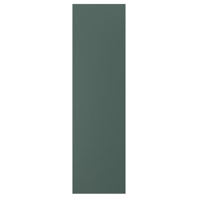 ASPUDDEN Cover panel, dark grey-green, 62x220 cm