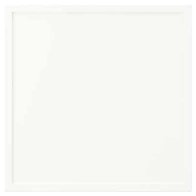 ASPUDDEN, white, square, frame, simple design, photo frame, plastic, wood.