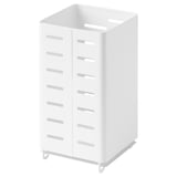 AVSTEG kitchen utensil holder - sleek, rectangular with slots for drying tools, prevents moisture.