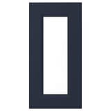 AXSTAD blue door, rectangle, prairie style, abs plastic & fiberboard, matt finish.
