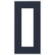 AXSTAD blue door, rectangle, prairie style, abs plastic & fiberboard, matt finish.