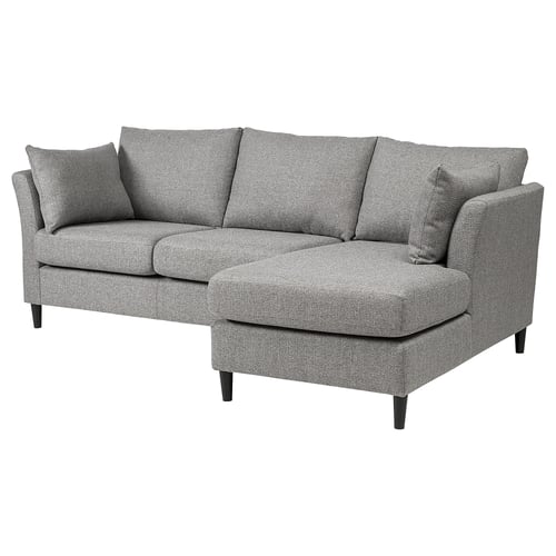 Bankeryd 2 Seat Sofa W Chaise Longue Right Grey Ikea Ireland